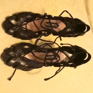 Tom Ford leather heels size 40